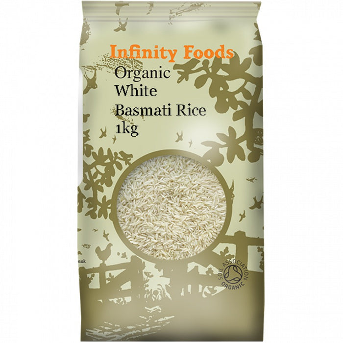 Infinity Foods Organic White Basmati 1KG