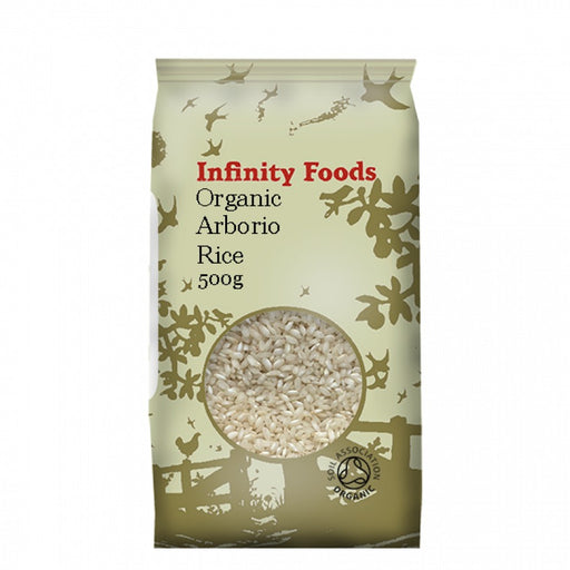 Infinity Foods Organic White Arborio Rice 500g