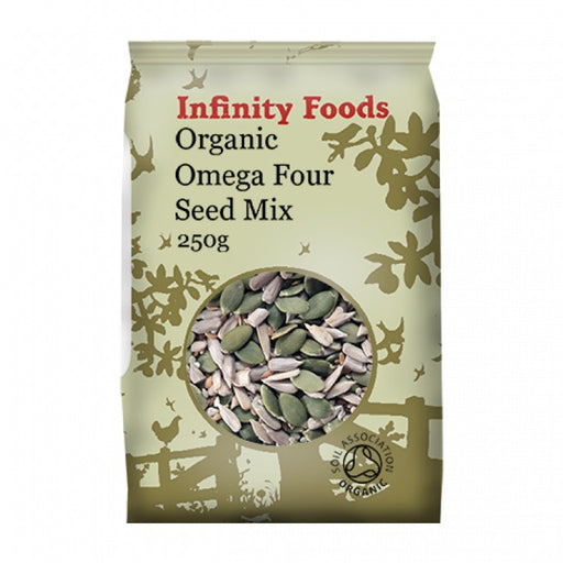 Infinity Foods Organic Omega Four Seed Mix 250g