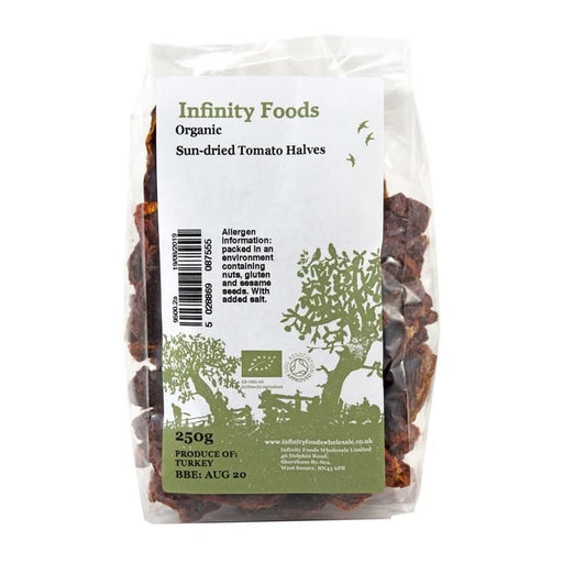 Infinity Foods Organic Sun-dried Tomato Halves 250g