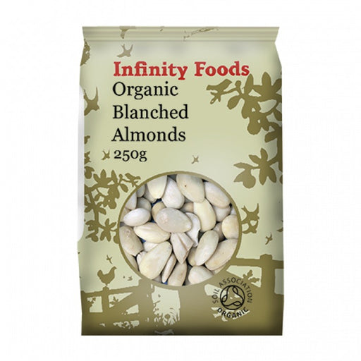 Infinity Foods Organic Blanched Almonds 250g
