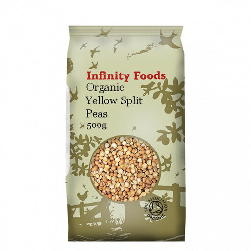Infinity Foods Organic Yellow Split Peas 500g