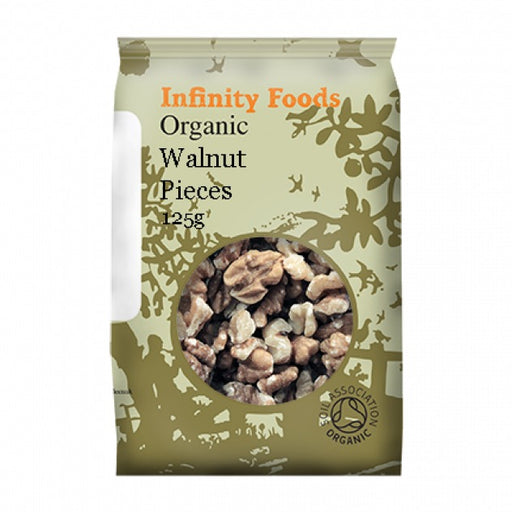 Infinity Foods Organic Walnut Pieces 125g