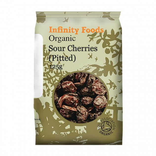 Infinity Foods Organic Sour Cherries - Pitted 125g