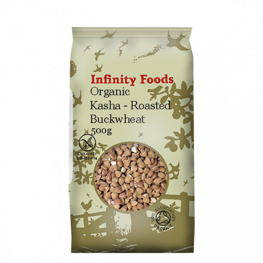 Infinity Foods Organic Kasha - Roasted Buckwheat 500g