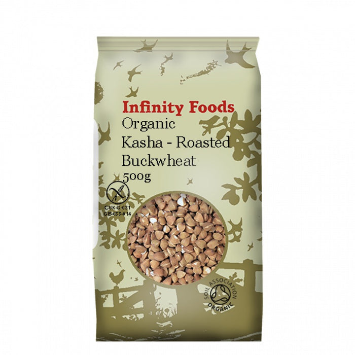 Infinity Foods Organic Kasha - Roasted Buckwheat 500g