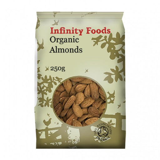 Infinity Foods Organic Almonds 250g