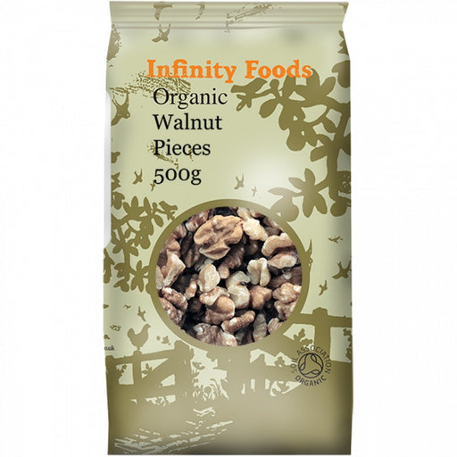 Infinity Foods Organic Walnut Pieces 500g