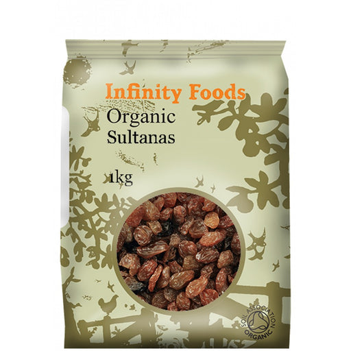 Infinity Foods Organic Sultanas 1KG