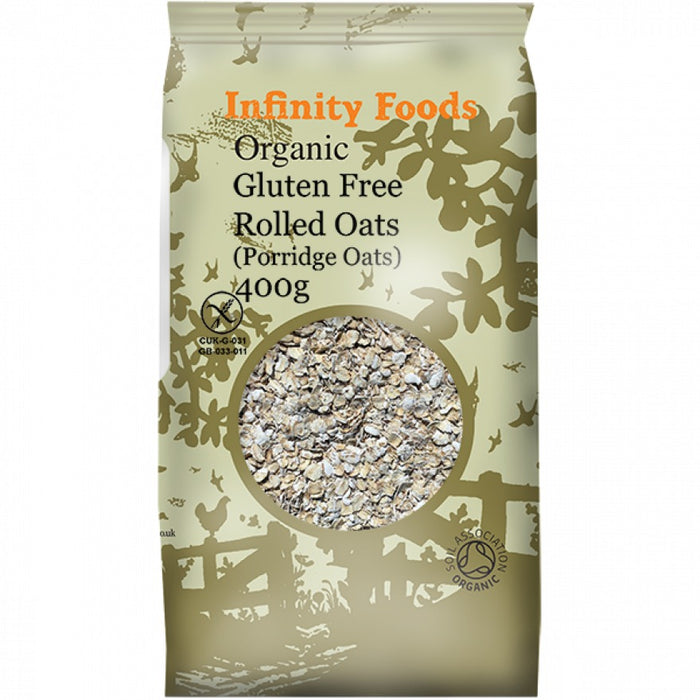 Infinity Foods Organic Gluten-Free Porridge Oats 400g