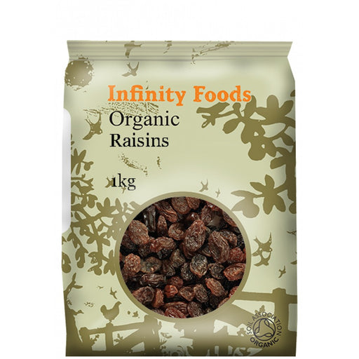 Infinity Foods Organic Raisins 1KG