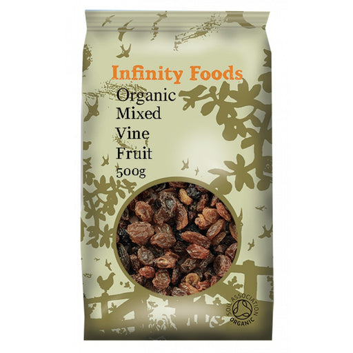Infinity Foods Organic Mixed Vine Fruit 500g