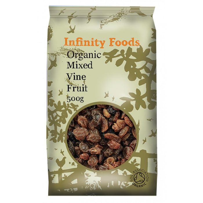 Infinity Foods Organic Mixed Vine Fruit 500g