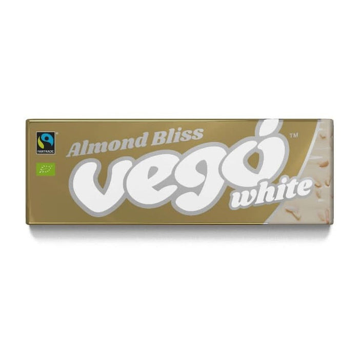 Vego White Almond Chocolate Bar 50g