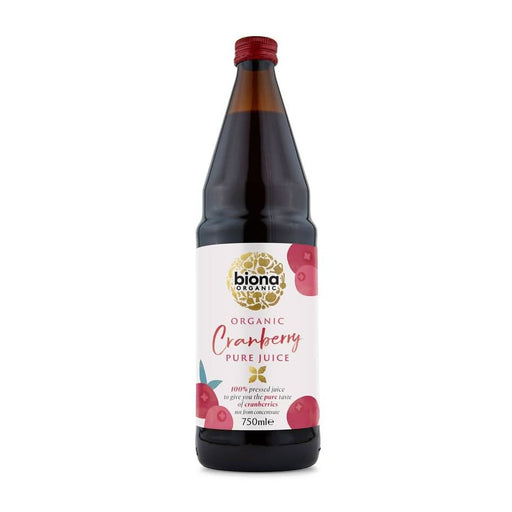 Biona Organic Pure Cranberry Juice 750ml