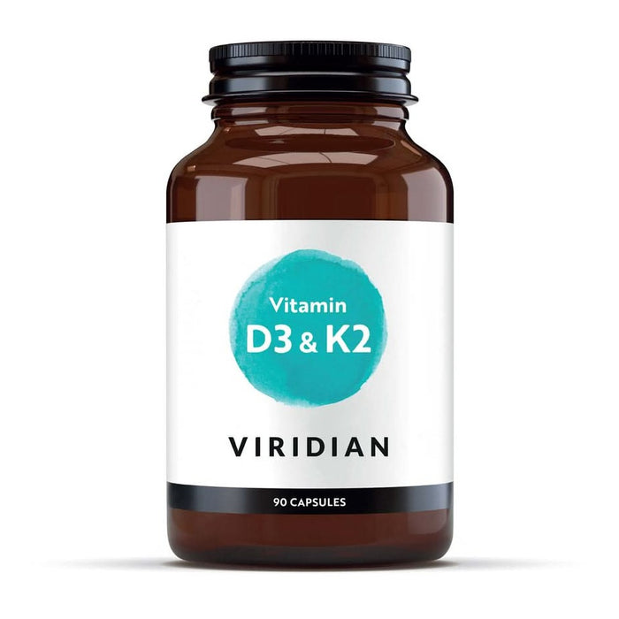 Viridian Vitamin D3 & K2 90 Capsules