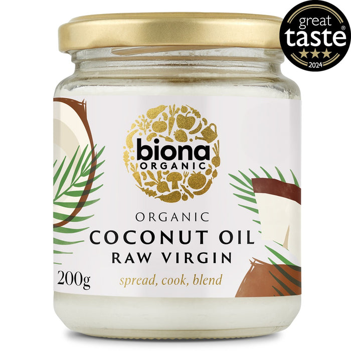 Biona Organic Raw Virgin Coconut Oil 200g