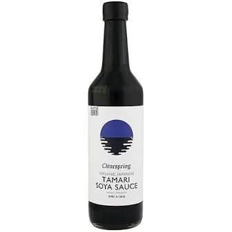 Clearspring Organic Japanese Yaemon Tamari Soya Sauce Double Strength 500ml