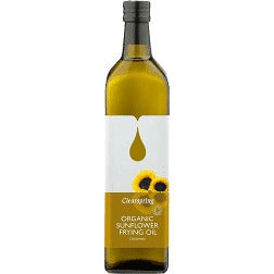 Clearspring Organic Sunflower Frying Oil 1L