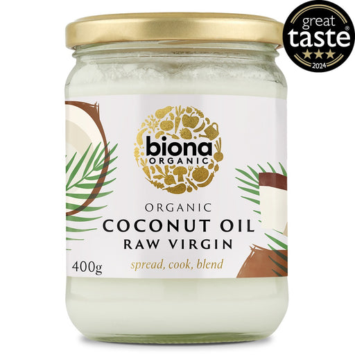 Biona Organic Raw Virgin Coconut Oil 400g