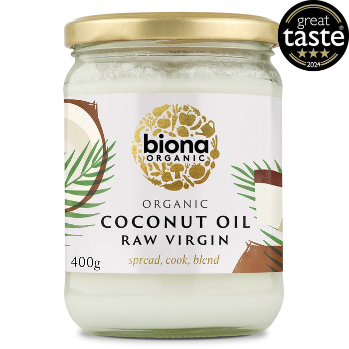 Biona Organic Raw Virgin Coconut Oil 400g