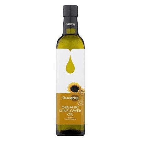 Clearspring Organic Sunflower Frying Oil 500ml