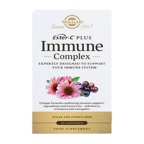 Solgar Ester C Plus Immune Complex 60 Capsules