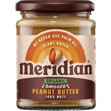 Meridian Organic Smooth Peanut Butter 280g