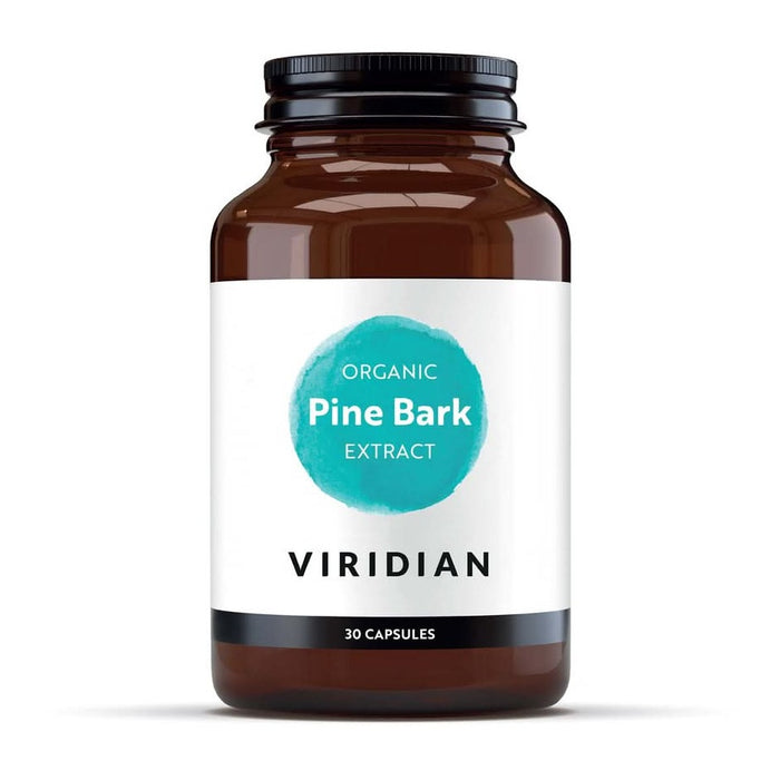 Viridian Organic Pine Bark Extract 30 Capsules