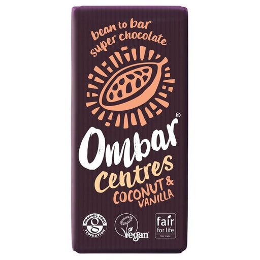 Ombar Coconut & Vanilla Centres 70g