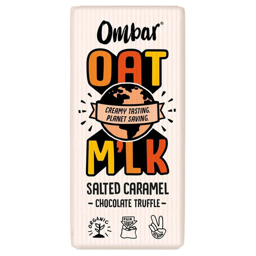 Ombar Oat M'lk Salted Caramel Truffle Chocolate 70g