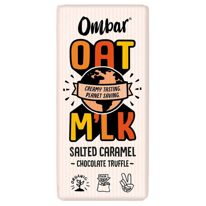 Ombar Oat M'lk Salted Caramel Truffle Chocolate 70g