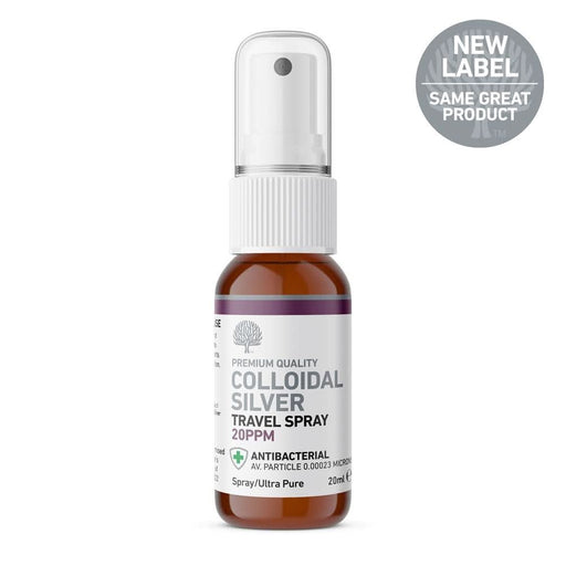 Nature’s Greatest Secret - 20ppm Colloidal Silver Spray Travel Size 20ml