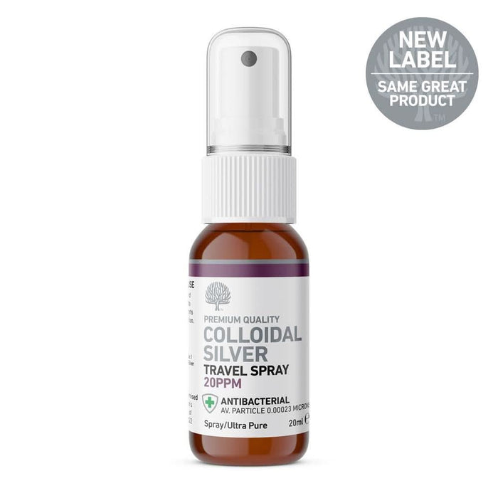 Nature’s Greatest Secret - 20ppm Colloidal Silver Spray Travel Size 20ml