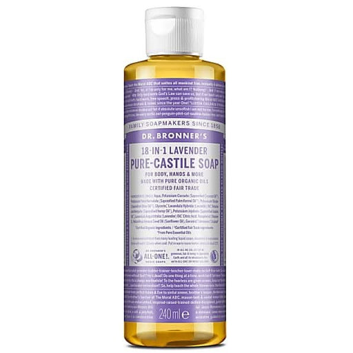 Dr Bronner Lavender Castile Soap 237ml