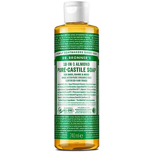 Dr Bronner Almond Castile Soap 237ml