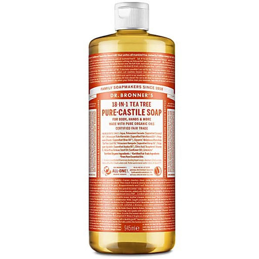 Dr Bronner Tea Tree Castile Soap 946ml