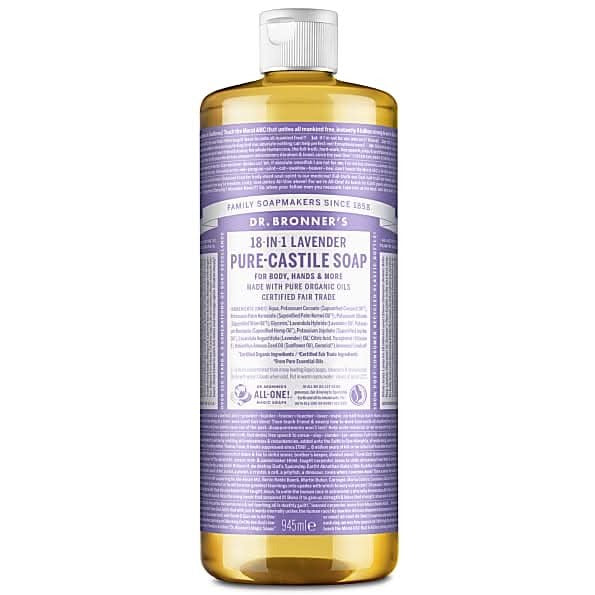 Dr Bronner Lavender Castile Soap 946ml