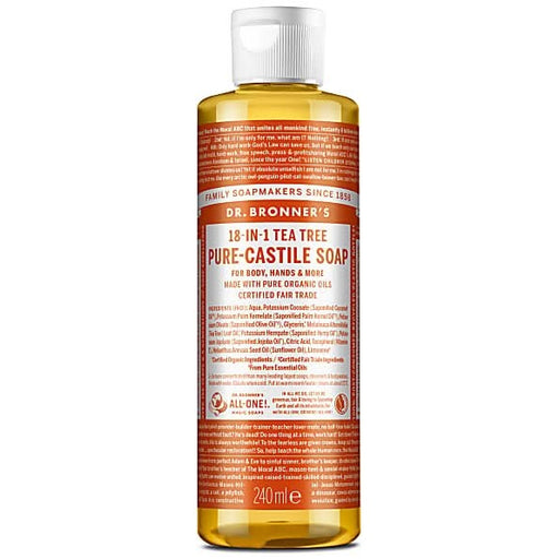 Dr Bronner Tea Tree Castile Soap 237ml