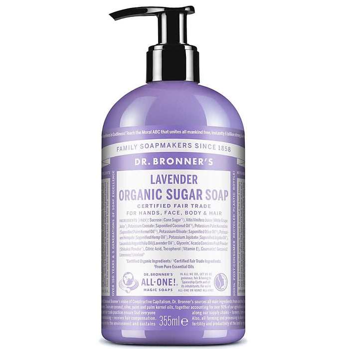 Dr Bronner Shikakai Lavender Hand Soap 355ml