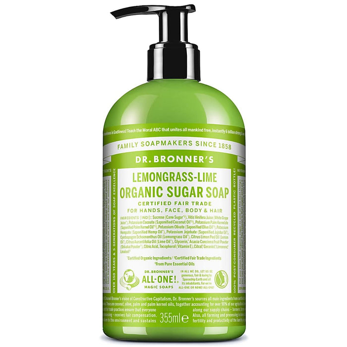 Dr Bronner Shikakai Lemongrass Hand Soap 355ml