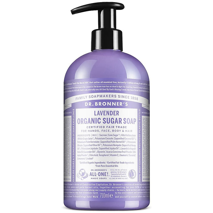 Dr Bronner Shikakai Lavender Hand Soap 708ml