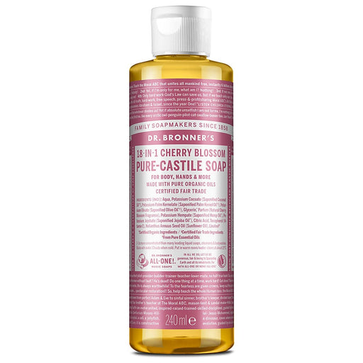 Dr Bronner Cherry Blossom Castile Soap 240ml