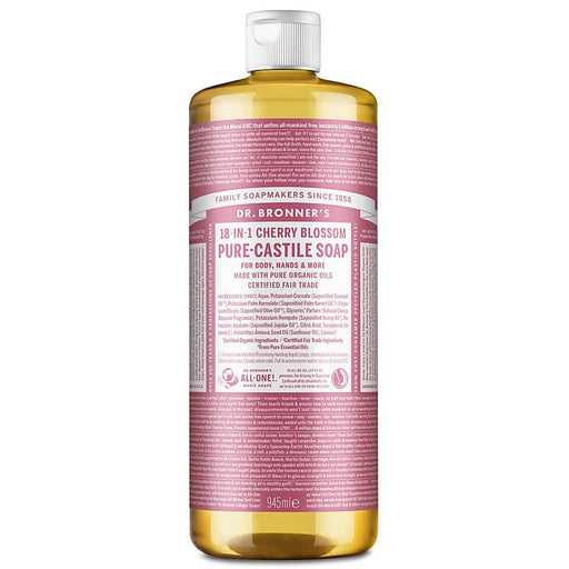 Dr Bronner Cherry Blossom Castile Soap 945ml