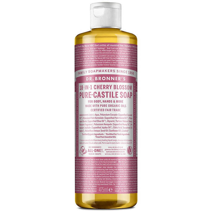 Dr Bronner Cherry Blossom Castile Soap 475ml