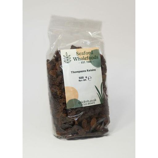Minton & Donello Thompsons Seedless Raisins 500g