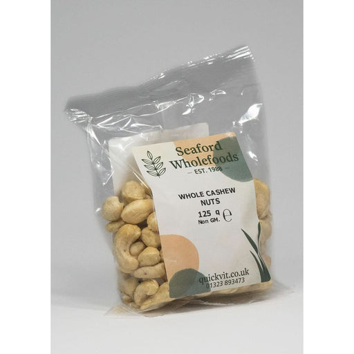 Minton & Donello Whole Cashews 125g