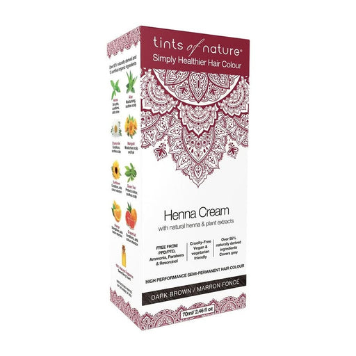 Tints of Nature Henna Dark Brown (Semi Permanent)