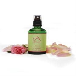 Organic Rose Floral Water 100ml - Natural Facial Toner & Body Spray