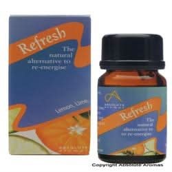 Absolute Aromas Refresh Blend Essential Oil 10ml - Uplifting Citrus